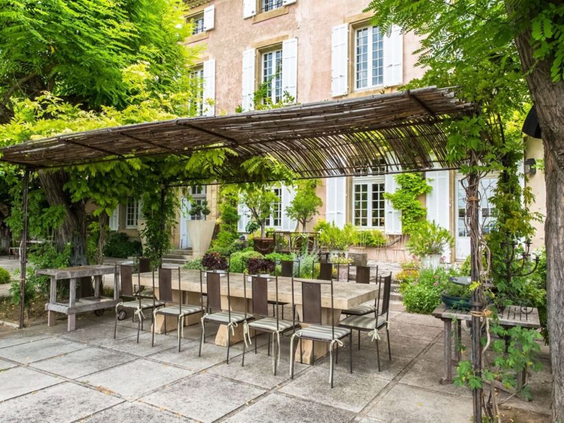 Un château aux jardins remarquables en Provence